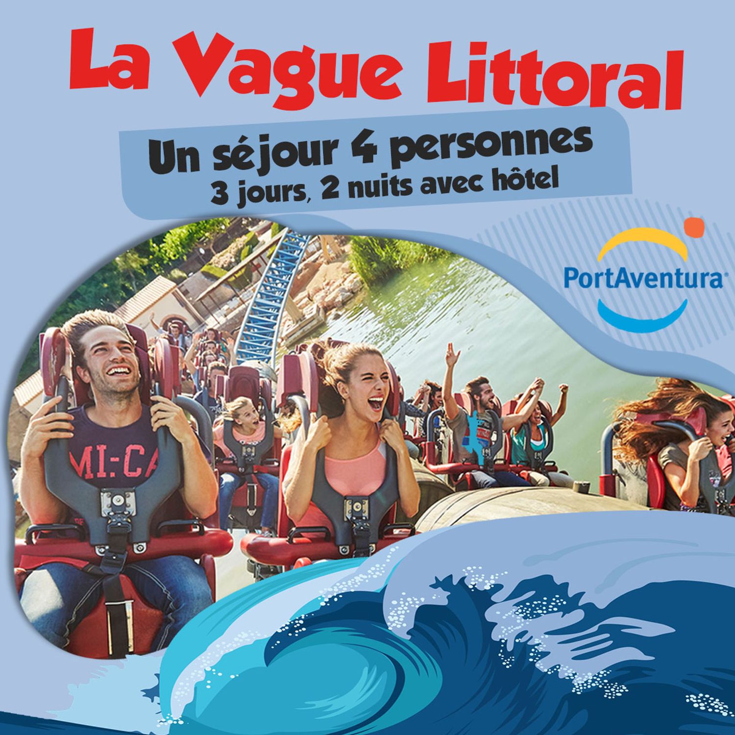 La vague littorl